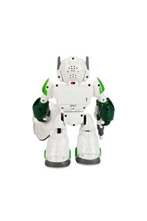 Erkek Çocuk Oyuncak Sesli ve Işıklı Robot Fighter 22cm Kız Çocuk Eğitici Oyuncaklar