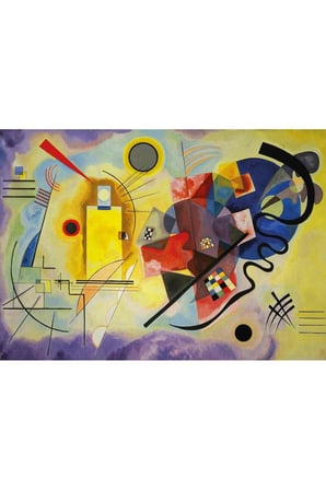 Erkek Çocuk Oyuncak 22033 Yellow Red Blue 1500 Parça Puzzle Kız Çocuk Eğitici Oyuncaklar