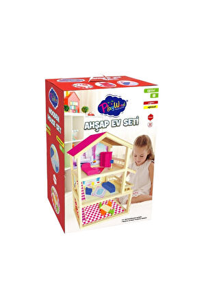 Erkek Çocuk Oyuncak Oyuncak Ahşap Ev Seti Kız Çocuk Eğitici Oyuncaklar