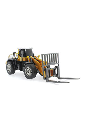 Erkek Çocuk Oyuncak Sürtmeli Model İş Makinası Forklift Kız Çocuk Eğitici Oyuncaklar