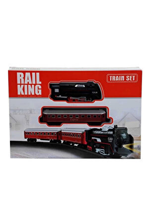 Erkek Çocuk Oyuncak Pilli Tren Seti Kız Çocuk Eğitici Oyuncaklar