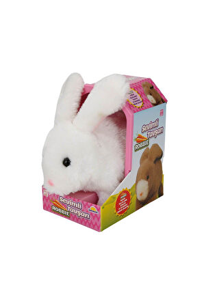 Erkek Çocuk Oyuncak Sunman Sevimli Peluş Tavşan Robbie Kız Çocuk Eğitici Oyuncaklar