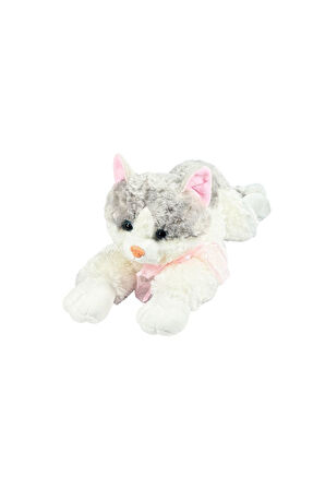 Erkek Çocuk Oyuncak PJH14318 Peluş 36cm Sesli Kedi - 1adet stokta olan gönderilir Kız Çocuk Eğitici
