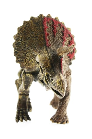 Erkek Çocuk Oyuncak Sert Plastik Dinozor Figürü Triceratops Kız Çocuk Eğitici Oyuncaklar