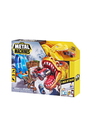 Erkek Çocuk Oyuncak MEA02000 Metal Machines T-Rex Oyun Seti Kız Çocuk Eğitici Oyuncaklar