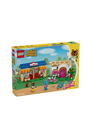 Erkek Çocuk Oyuncak 77050 Animal Crossing Nooks Cranny ve Rosienin Evi 535 parça +7 yaş Kız Çocuk Eğ