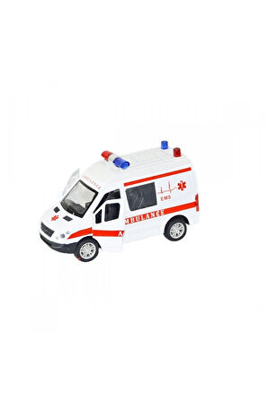 Çocuk Gelişim Oyuncaklar Işıklı Çek Bırak Ambulans Polis İtfaiye -pasifik Kız Erkek Çocuk Oyuncak