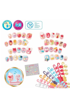 Erkek Çocuk Oyuncak 35059 AquaBeads Kalpler ve Kurdeleler - Yedek Tırnak Paketi +4 yaş Kız Çocuk Eği