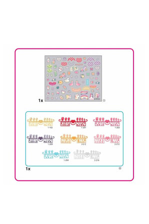 Erkek Çocuk Oyuncak 35059 AquaBeads Kalpler ve Kurdeleler - Yedek Tırnak Paketi +4 yaş Kız Çocuk Eği
