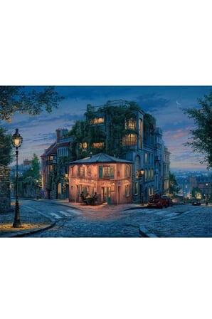 Erkek Çocuk Oyuncak 5228 Art Puzzle Pembe Ev 1000 Parça Puzzle Kız Çocuk Eğitici Oyuncaklar