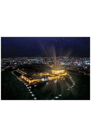Erkek Çocuk Oyuncak 5237 Anıtkabir 1000 Parça Neon - Art Puzzle Kız Çocuk Eğitici Oyuncaklar