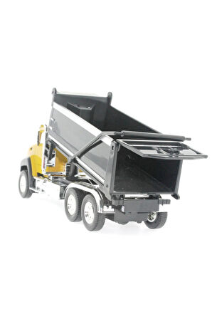 Erkek Çocuk Oyuncak Çek Bırak Metalik Mac Hafriyat Kamyonu Kız Çocuk Eğitici Oyuncaklar