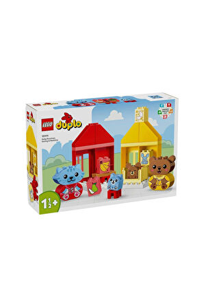 Erkek Çocuk Oyuncak 10414 LEGO®® Günlük Rutinlerim: Yemek ve Uyku Zamanı 28 parça +1,5 yaş Kız Çocuk