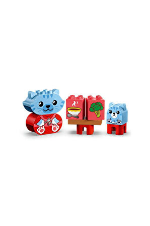 Erkek Çocuk Oyuncak 10414 LEGO®® Günlük Rutinlerim: Yemek ve Uyku Zamanı 28 parça +1,5 yaş Kız Çocuk