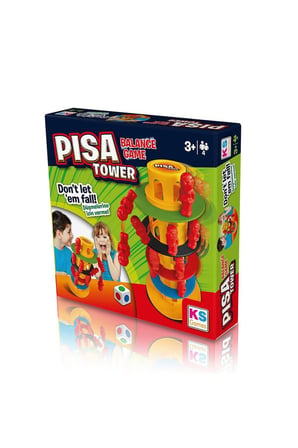 Erkek Çocuk Oyuncak 25904 Pisa Tower Denge Oyunu Kız Çocuk Eğitici Oyuncaklar