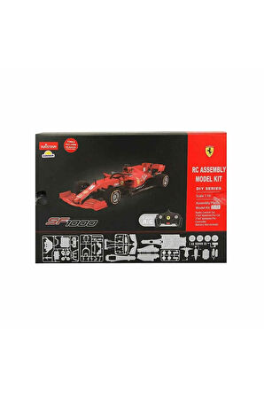 Erkek Çocuk Oyuncak 31961 Ferrari SF1000 Uzaktan Kumandalı Model Araç Montaj Kiti 1:16 Kız Çocuk Eği