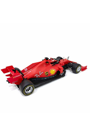 Erkek Çocuk Oyuncak 31961 Ferrari SF1000 Uzaktan Kumandalı Model Araç Montaj Kiti 1:16 Kız Çocuk Eği