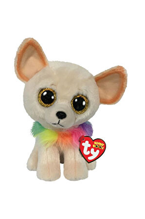 Erkek Çocuk Oyuncak Ty Beanie Boos Peluş Şivava Köpek Chewey 25cm Kız Çocuk Eğitici Oyuncaklar