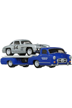 Erkek Çocuk Oyuncak Team Transport Mercedes Benz 300 SL 55 Blaues Wund HRV48 Kız Çocuk Eğitici