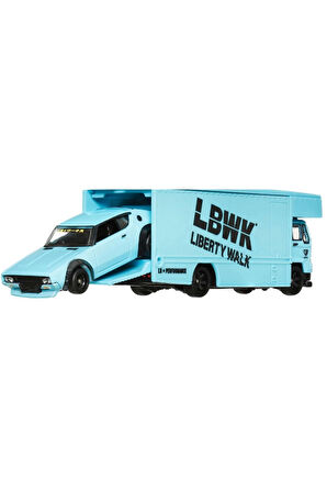 Erkek Çocuk Oyuncak Team Transport Nissan Skyline 2000 GT-R Fleet Flye HRV45 Kız Çocuk Eğitici