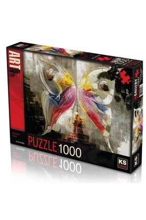 Erkek Çocuk Oyuncak KS Games Kelebek Etkisi Puzzle 1000 Parça 20780 Kız Çocuk Eğitici Oyuncaklar