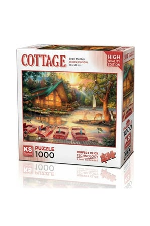 Erkek Çocuk Oyuncak KS Games Seize the Day Puzzle 1000 Parça 20675 Kız Çocuk Eğitici Oyuncaklar