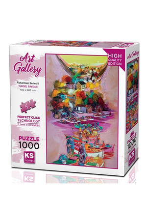 Erkek Çocuk Oyuncak KS Games Fisherman Series ll Puzzle 1000 Parça 20686 Kız Çocuk Eğitici Oyuncakla