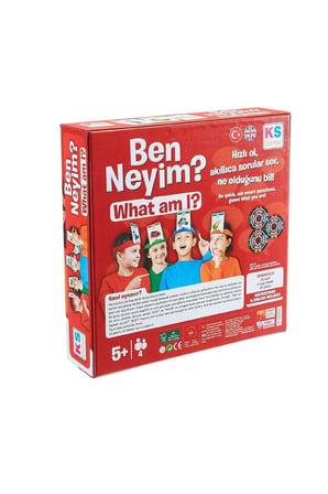 Erkek Çocuk Oyuncak 25106 KS, Ben Neyim? - What I Am? / +5 yaş Kız Çocuk Eğitici Oyuncaklar