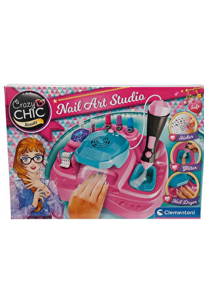 Erkek Çocuk Oyuncak Crazy Chic Oje Kurutucu Tırnak Süsleme ve Tasarım Stüdyosu Kız Çocuk Eğitici Oyu