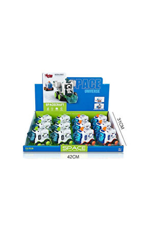 Erkek Çocuk Oyuncak MG-D400-42 Sürtmeli Astronotlu Uzay Aracı - 1adet Stokta Olan Gönderilir Kız Çoc