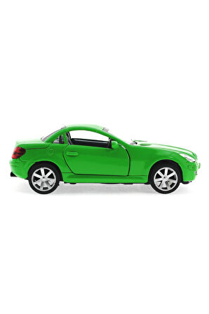 Erkek Çocuk Oyuncak Çek Bırak Mercedes Benzeri Yeşil Metal Araba Kız Çocuk Eğitici Oyuncaklar
