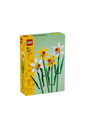 Erkek Çocuk Oyuncak 40747 LEGO® iconic Botanical Collection Nergis 247 parça +8 yaş Kız Çocuk Eğitic