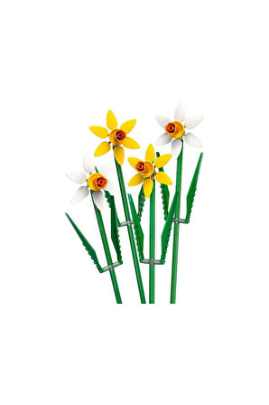 Erkek Çocuk Oyuncak 40747 LEGO® iconic Botanical Collection Nergis 247 parça +8 yaş Kız Çocuk Eğitic