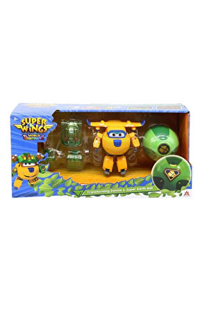 Erkek Çocuk Oyuncak Harika Kanatlar Dönüşen Donnie ve Super Earth Ball Kız Çocuk Eğitici Oyuncaklar