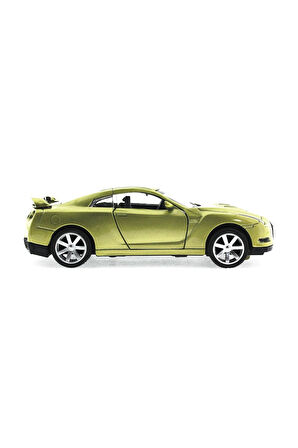 Erkek Çocuk Oyuncak Çek Bırak Nissan Benzeri Yeşil Metal Araba Kız Çocuk Eğitici Oyuncaklar