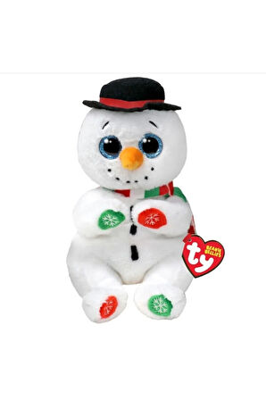Erkek Çocuk Oyuncak Ty Beanie Oturan Peluş Kardanadam Weatherby 24cm Kız Çocuk Eğitici Oyuncaklar