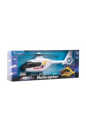 Erkek Çocuk Oyuncak Kutulu Plastik Beyaz Helikopter Kız Çocuk Eğitici Oyuncaklar
