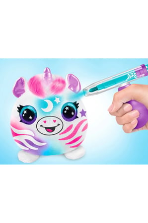 Erkek Çocuk Oyuncak Airbrush Boyanıp Yıkanabilen Mini Peluş Sürpriz Paket Kız Çocuk Eğitici Oyuncakl