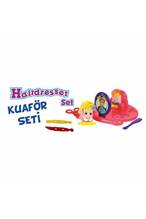 Erkek Çocuk Oyuncak ERN-576 Heroes Kuaför Oyun Hamuru Seti Kız Çocuk Eğitici Oyuncaklar