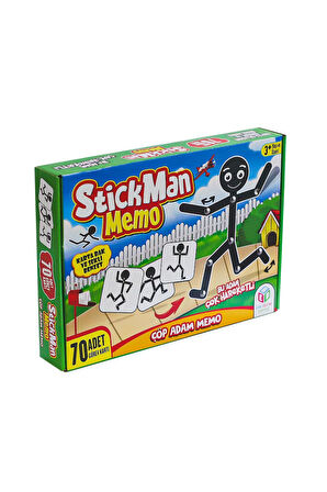 Erkek Çocuk Oyuncak HED 109 Çöp Adam Stick Man Oyunu Kız Çocuk Eğitici Oyuncaklar