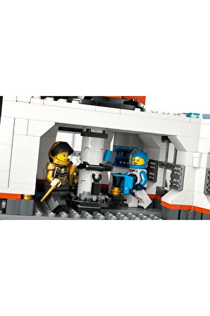 Erkek Çocuk Oyuncak 60434 LEGO® City Uzay Üssü ve Roket Fırlatma Rampası 1422 parça +8 yaş Kız Çocuk