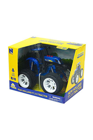 Erkek Çocuk Oyuncak Sunman 1:24 New Holland T7.315 Traktör Kız Çocuk Eğitici Oyuncaklar