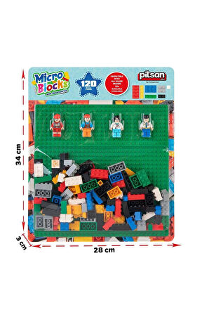 Erkek Çocuk Oyuncak 03 625 Micro Bloklar 120 Parça - PİLS.03625 - Stokta Olan Model Gönderilir Kız Ç