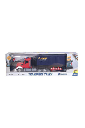 Erkek Çocuk Oyuncak HT185 Kumandalı Şarjlı Işıklı Transporter Tır 1:24 Kız Çocuk Eğitici Oyuncaklar