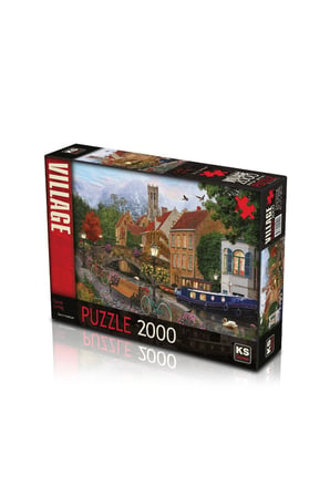 Erkek Çocuk Oyuncak 22509 KS, Canal Living, 2000 Parça Puzzle Kız Çocuk Eğitici Oyuncaklar