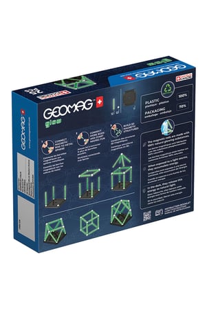 Erkek Çocuk Oyuncak Geomag Glow Manyetik Zeka Oyunu 25 Parça - S03000328 Kız Çocuk Eğitici Oyuncakla