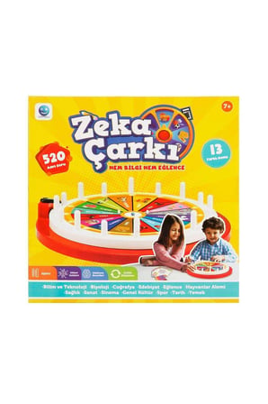 Erkek Çocuk Oyuncak Smile Games Zeka Çarkı Kız Çocuk Eğitici Oyuncaklar