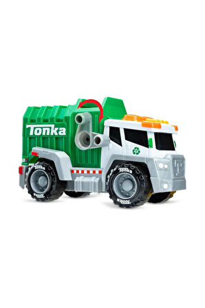 Erkek Çocuk Oyuncak Tonka Sesli ve Işıklı Geri Dönüşüm Kamyonu S00006243 Kız Çocuk Eğitici Oyuncakla