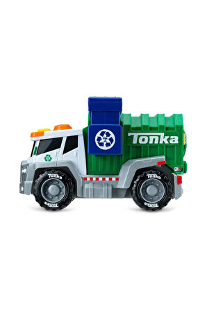 Erkek Çocuk Oyuncak Tonka Sesli ve Işıklı Geri Dönüşüm Kamyonu S00006243 Kız Çocuk Eğitici Oyuncakla