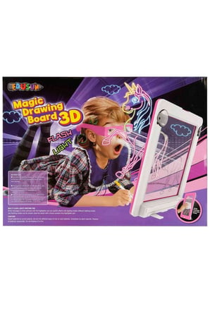 Erkek Çocuk Oyuncak 3D Doodle Sihirli Pembe Yazı Tahtası Kız Çocuk Eğitici Oyuncaklar